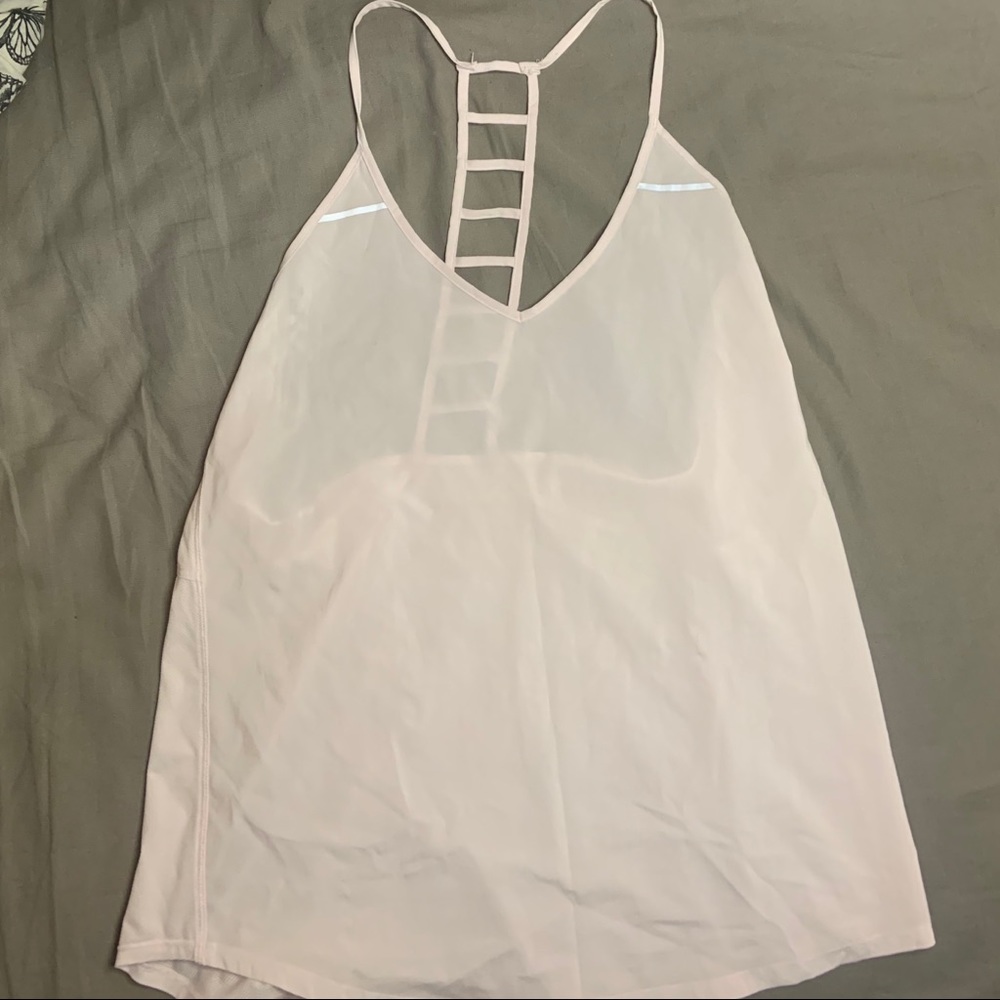 Lululemon white tank